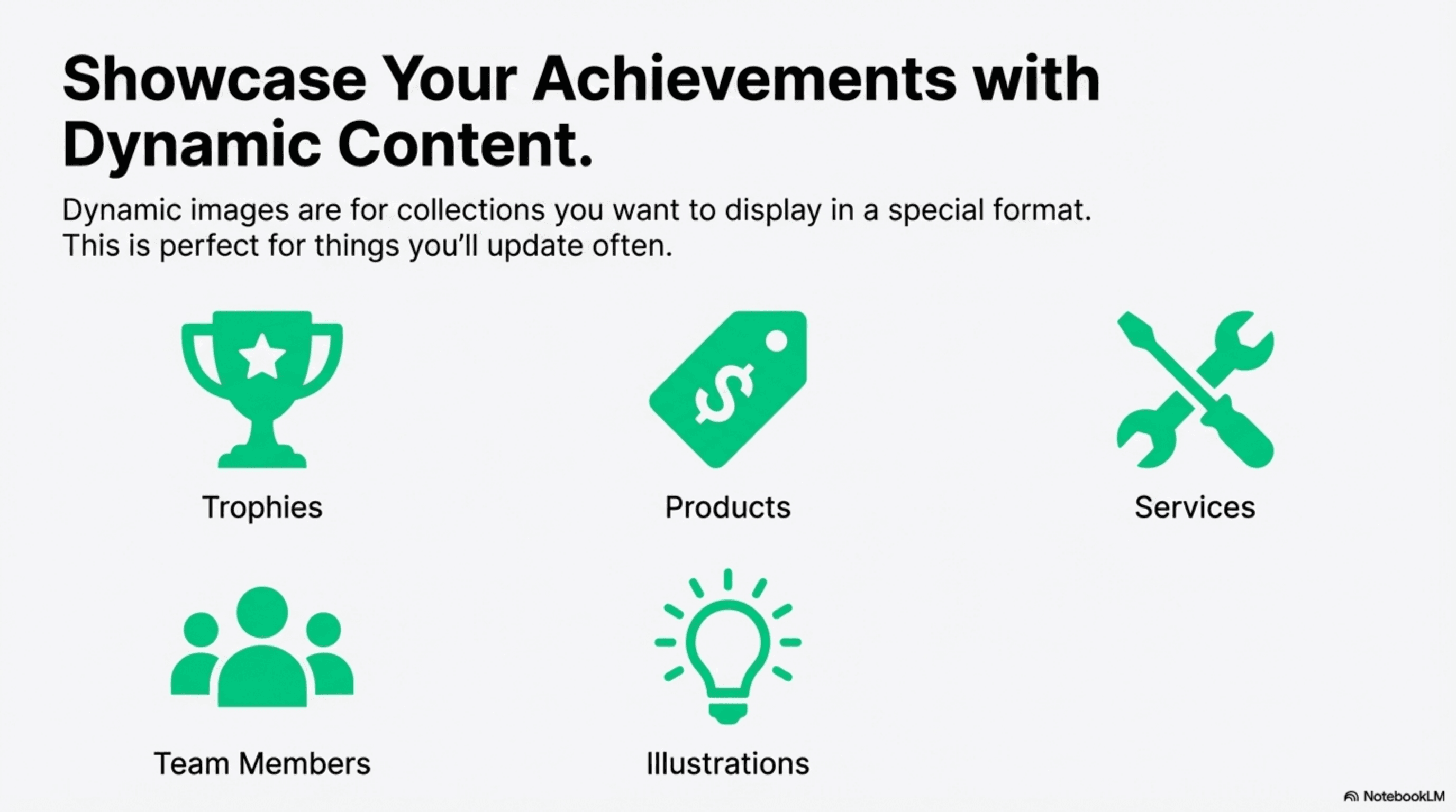 Step 5: Showcase Your Achievements (Dynamic Content) - Image 1